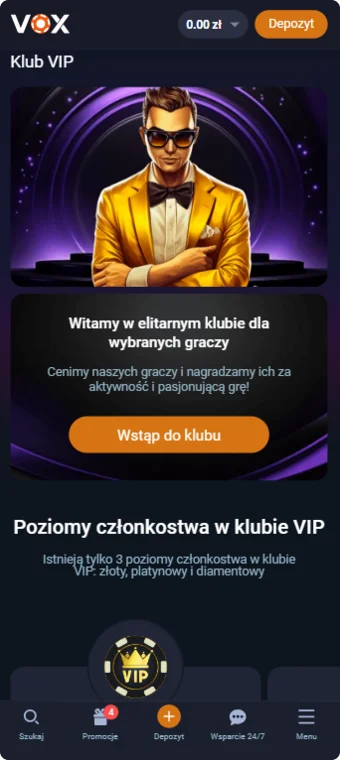 Vox Casino Klub VIP